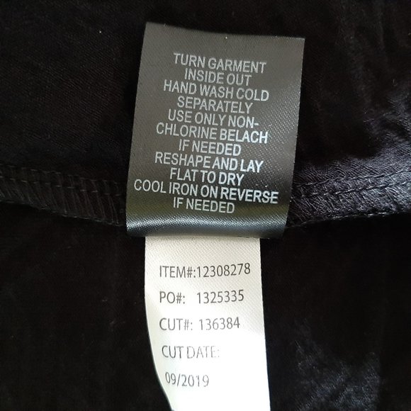 Torrid Black Flocked Jersey Hilo Velour Cardigan - Picture 9 of 9